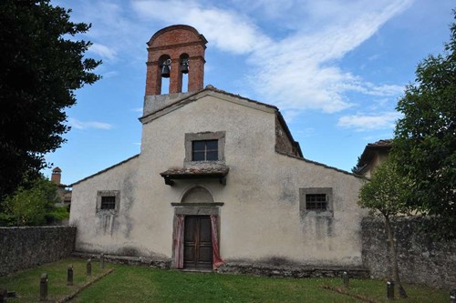 Facciata Pieve di Santa Maria Maddalena a Sietina